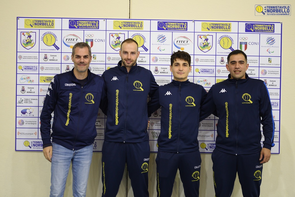 Tennistavolo Norbello: c'è la sfida con i Campioni d'Italia in carica